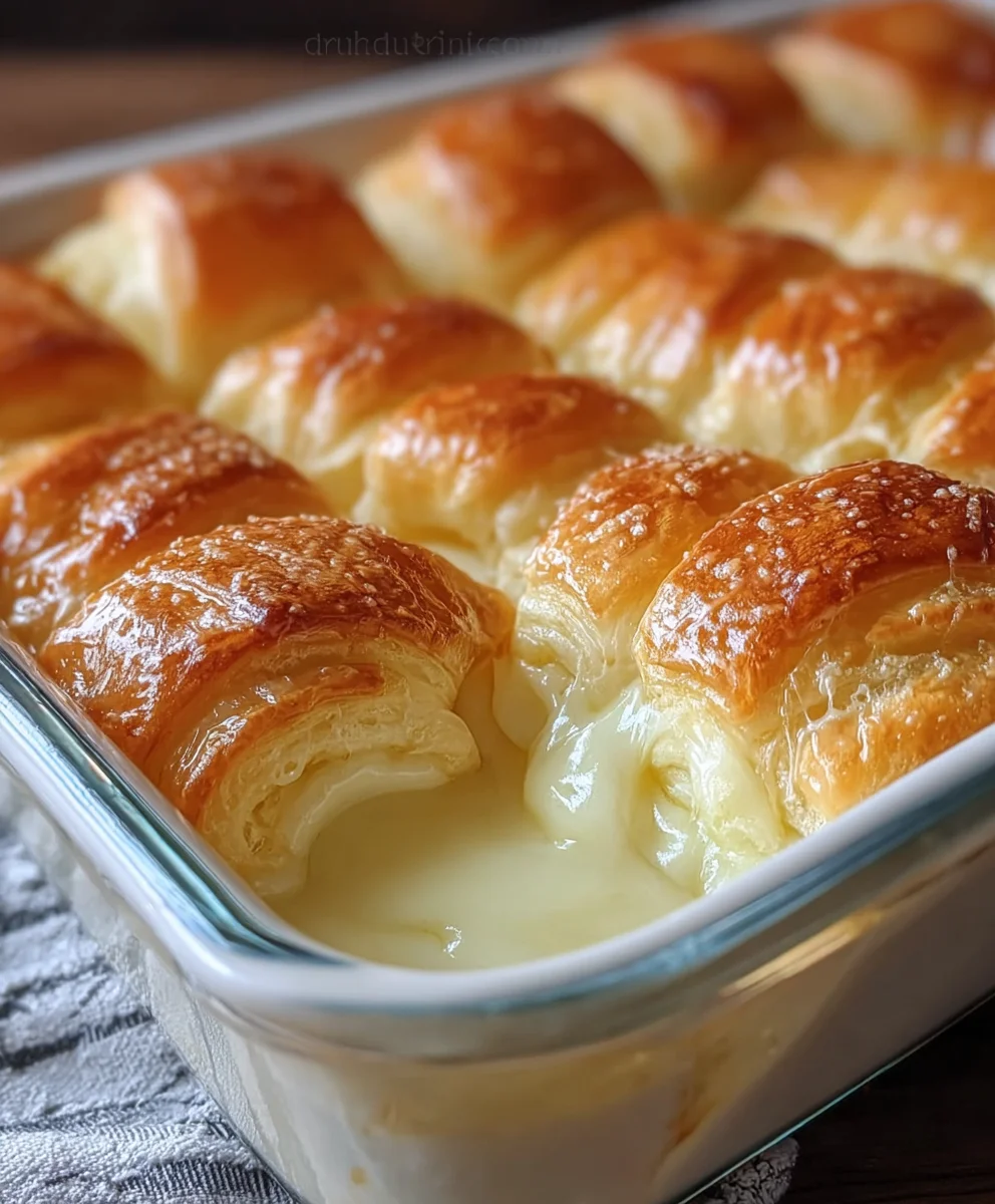 Cheesecake Crescent Rolls Casserole – Quick Dessert Idea!