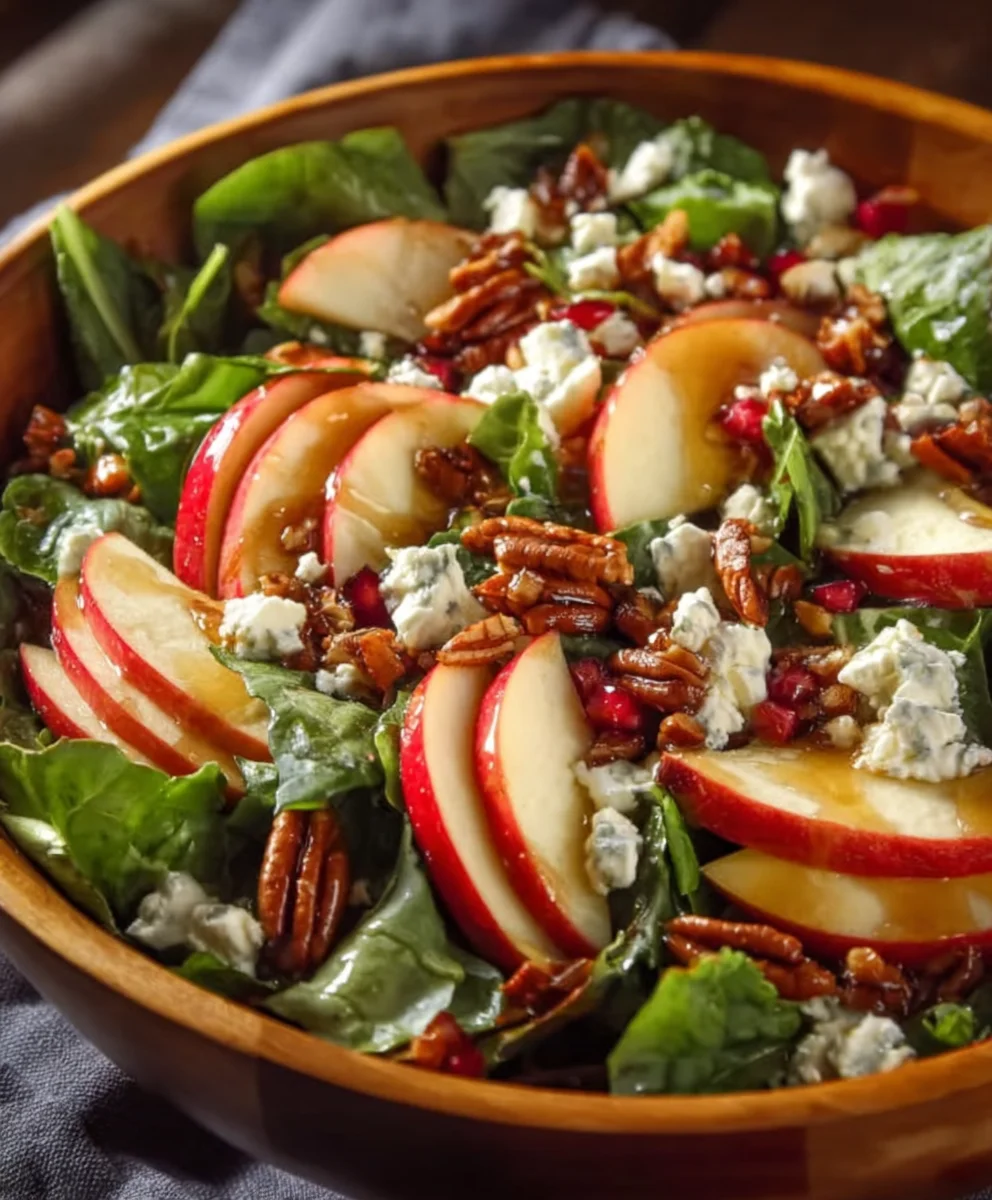 Autumn Harvest Honeycrisp Apple And Feta Salad