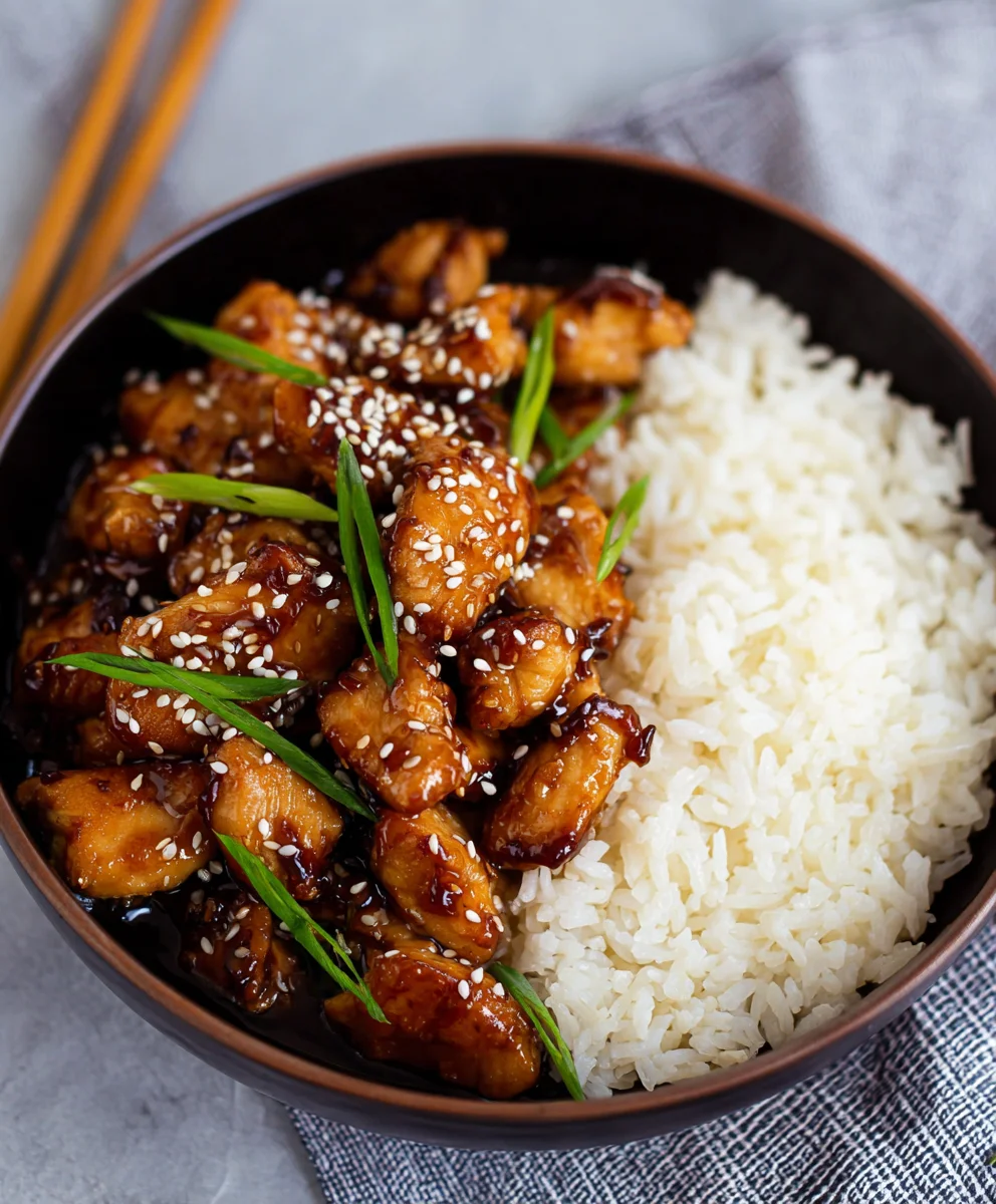 Healthy Sesame Chicken: Easy, Flavorful Weeknight Meal!