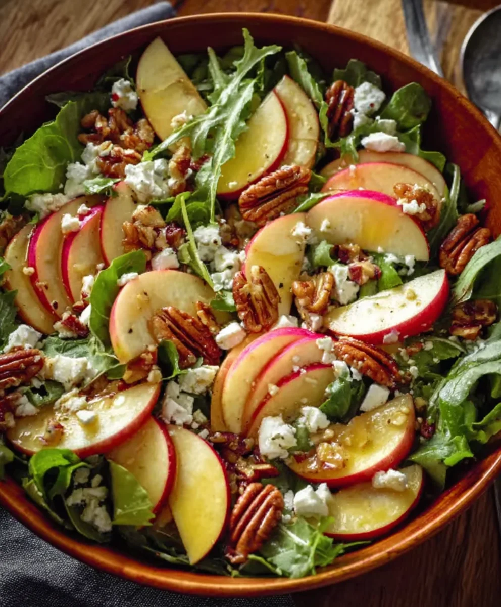 Autumn Honeycrisp Apple Feta Salad: Fresh & Flavorful