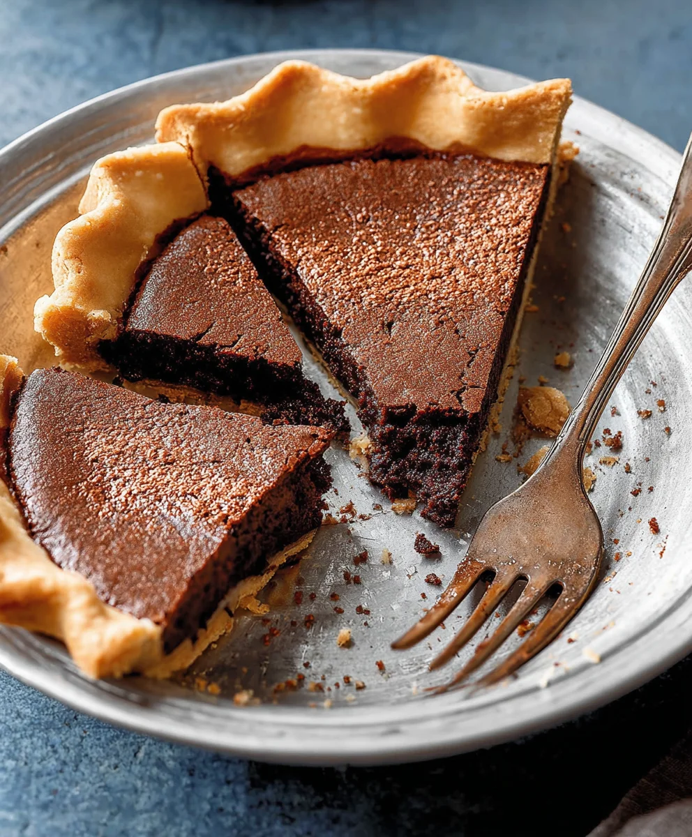 Decadent Chocolate Chess Pie Recipe – A Sweet Southern Treat