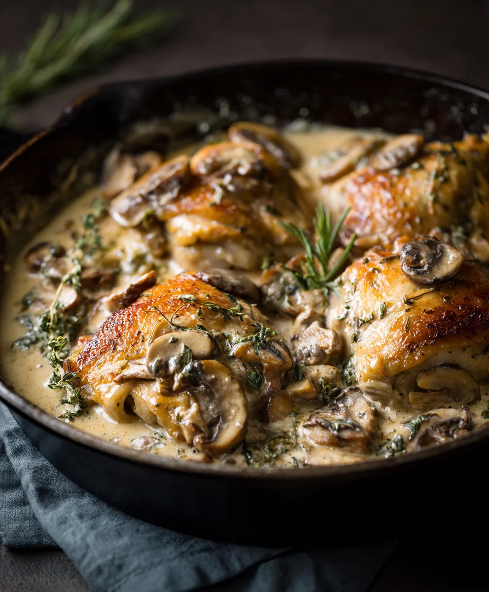Best Creamy Mushroom Chicken Recipe - Quick & Flavorful