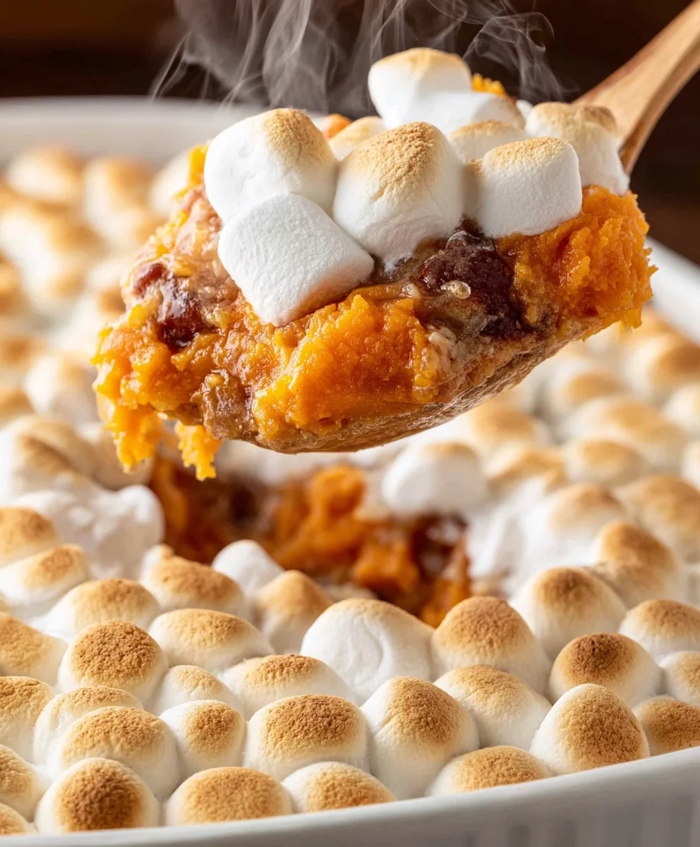 Sweet Potato Marshmallow Casserole: A Holiday Favorite!