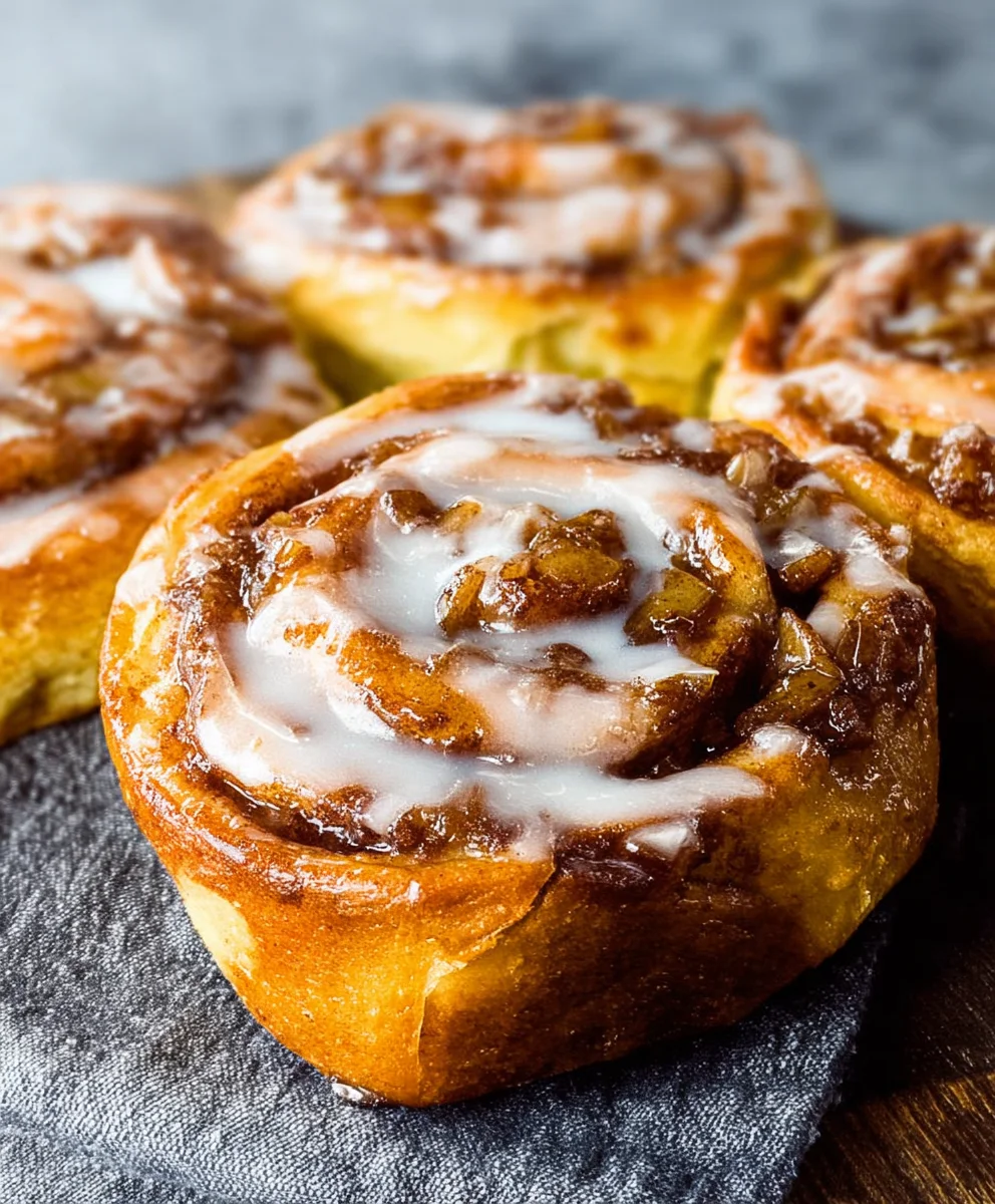 Easy Apple Pie Cinnamon Roll Bake