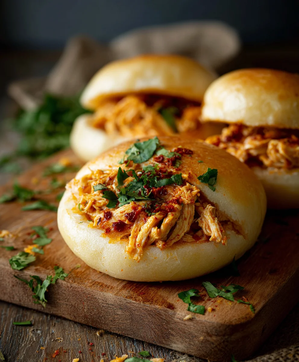 Cheesy Dynamite Chicken Buns Recipe – Spicy & Delicious!