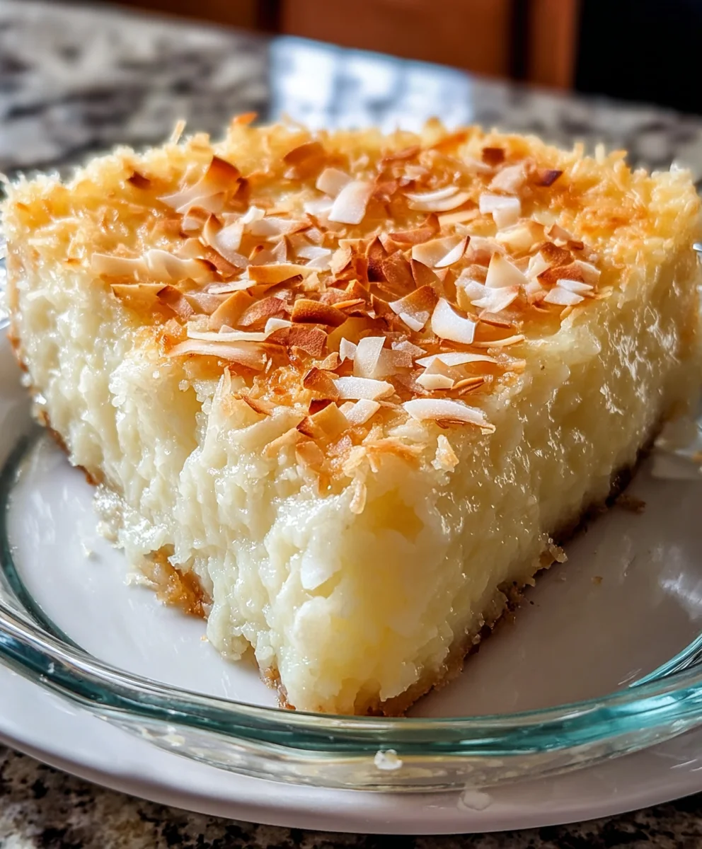 Amazing Crustless Coconut Pie: Simple, Sweet, & Gluten-Free!