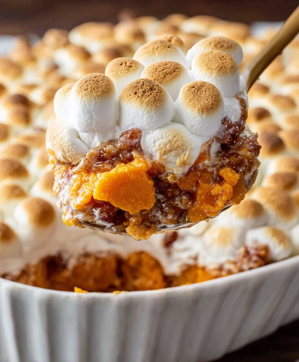 Sweet Potato Marshmallow Casserole: A Holiday Favorite!