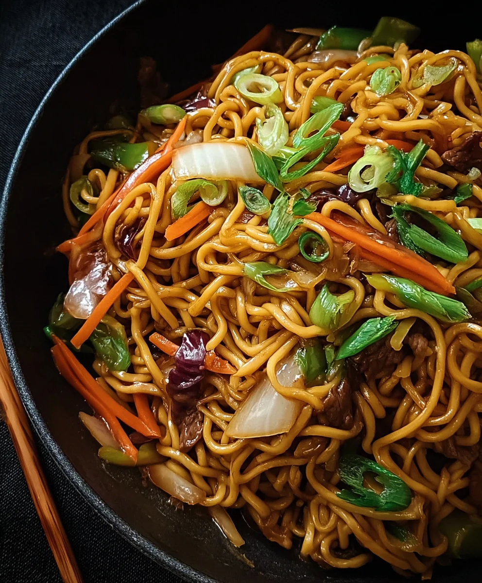Easy Minute Lo Mein Recipe