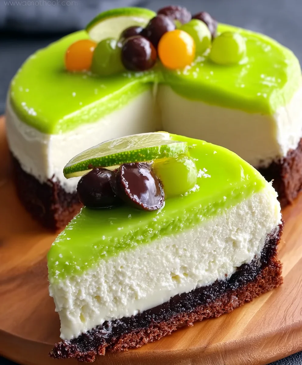 Refreshing Lime Mousse Cheesecake: Quick & Easy Dessert