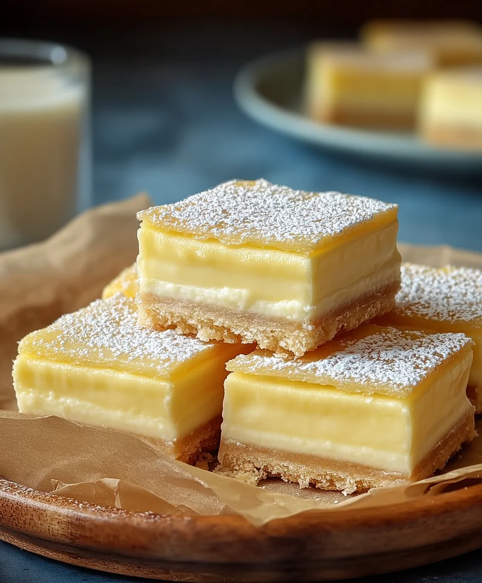 Vanilla Custard Cream Squares: Easy & Delightful Dessert!