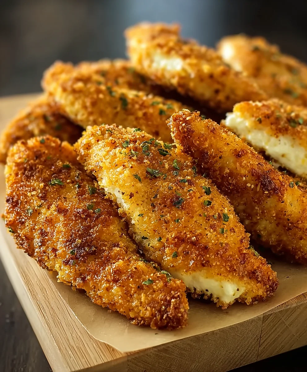Crispy Parmesan Ranch Chicken Tenders: Quick & Flavorful!