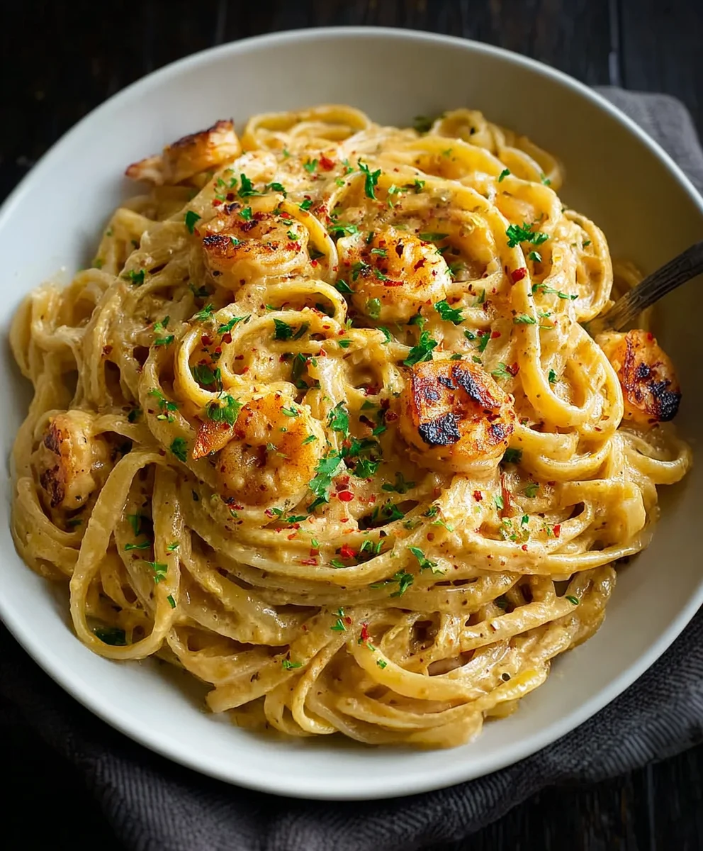 Creamy Cajun Linguine